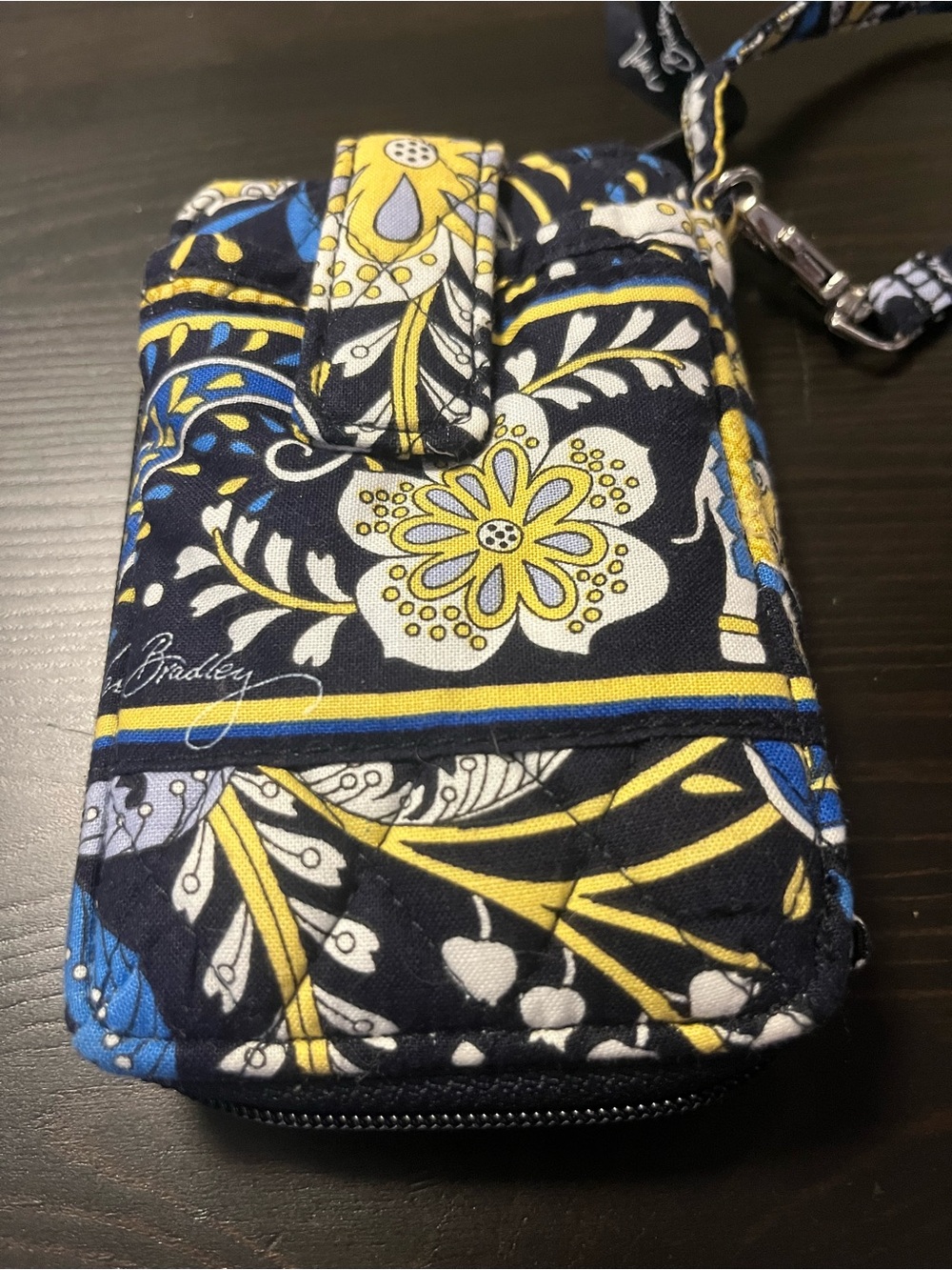 Retired Vera Bradley Ellie Blue Elephant Phone Case - Picture 4 of 5